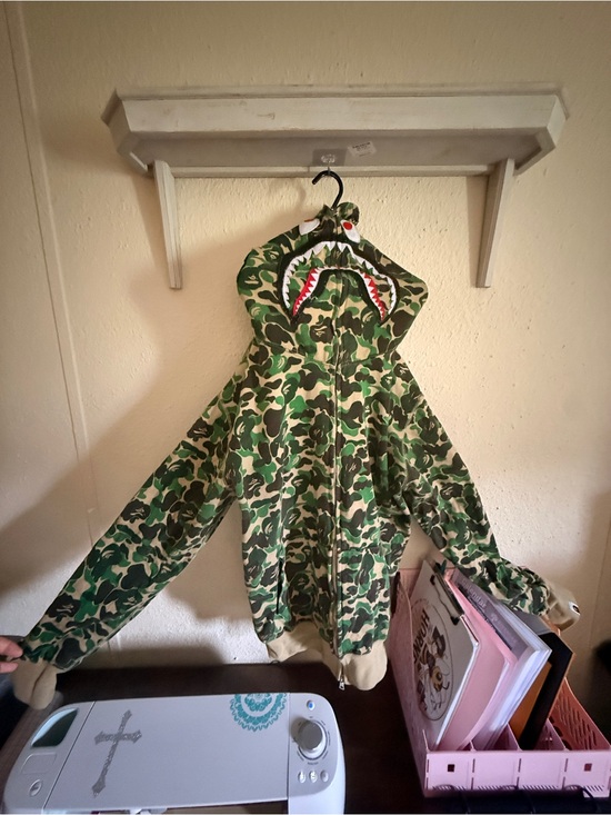 A Bathing Ape Other - BAPE(A Bathing APE) camo shark jacket